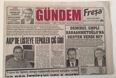 Giresun Gündem Gazetesi - 11 Nisan 2015- SP-BBP İttifakı Yola Çıktı - GZ43771 - 1
