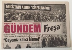 Giresun Gündem Gazetesi - 12 Mayıs 2014 - Vali Karahan İl Genel Meclisi Toplantısına Katıldı Gayemiz Kalıcı Hizmet - GZ43783 - 2