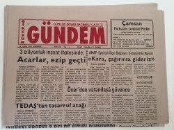 Giresun Gündem Gazetesi -15 Kasım 2001 - TEDAŞtan Tasarruf Atağı - GZ43689 - 1