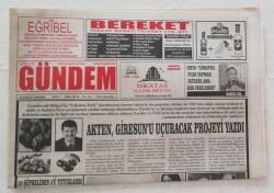 Giresun Gündem Gazetesi 15 Kasım 2017 -İşte İyi Partinin Giresun İlçe Başkanları- GZ45984 - 2
