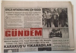Giresun Gündem Gazetesi - 15 Mayıs 2006 - Karakuşu Yıkamadılar - GZ43781 - 2