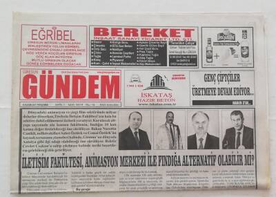 Giresun Gündem Gazetesi 16 Kasım 2017 -BektaşoğluCHP İktidara Yürüyor.- GZ45986 - 2