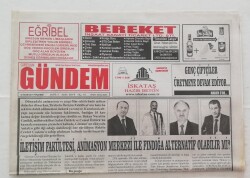 Giresun Gündem Gazetesi 16 Kasım 2017 -BektaşoğluCHP İktidara Yürüyor.- GZ45986 - 1