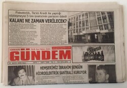 Giresun Gündem Gazetesi - 16 Mayıs 2006 - Hemşerimiz İbrahim Şengün Hidroelektrik Santrali Kuruyor - GZ43782 - 2
