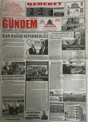 Giresun Gündem Gazetesi 17 Şubat 2018-Çavuşlu Belde Belediye Başkanı Arslandan ,Siyanürlü Atık İddiası ...GZ45513 - 1