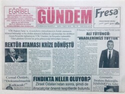 Giresun Gündem Gazetesi 18 Nisan 2016 - Rektör Ataması Krize Dönüştü GZ43216 - 1