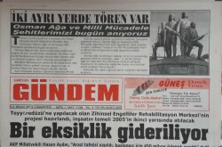 Giresun Gündem Gazetesi 2 Nisan 2005-Kanser Tedavisinde Fındık GZ45617 - 2