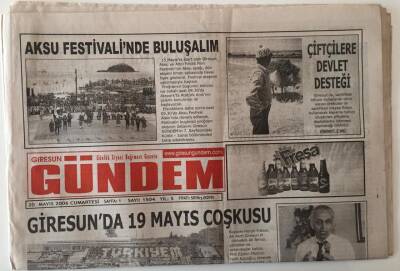 Giresun Gündem Gazetesi 20 Mayıs 2006 - Giresunda 19 Mayıs Coşkusu GZ28818 - 1