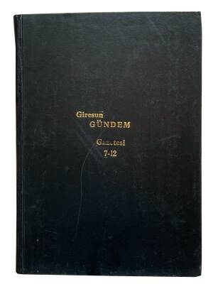 Giresun Gündem Gazetesi 2003 Yılı Temmuz-Aralık Tüm Ciltler Bir Arada GZ115427 - 1
