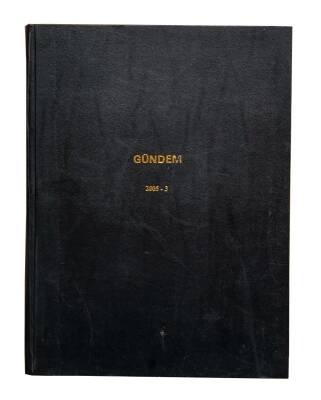 Giresun Gündem Gazetesi 2005 Yılı Haziran-Eylül Tüm Ciltler Bir Arada GZ115430 - 1