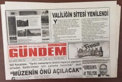 Giresun Gündem Gazetesi 21 Şubat 2006 -Müzenin Önü Açılacak GZ6914 - 1