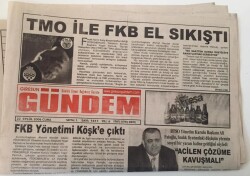 Giresun Gündem Gazetesi - 22 Eylül 2006 - FKB Yönetimi Köşke Çıktı - GZ43778 - 1