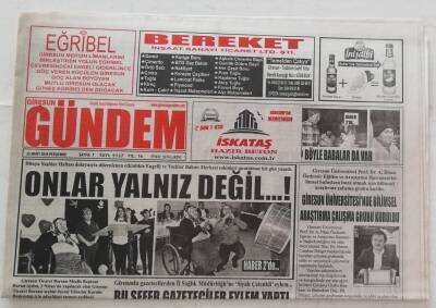 Giresun Gündem Gazetesi 22 Mart 2018 -Giresun Üniversitesinde Bilimsel Araştırma Çalışma Grubu Kuruldu- GZ45980 - 2
