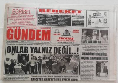 Giresun Gündem Gazetesi 22 Mart 2018 -Giresun Üniversitesinde Bilimsel Araştırma Çalışma Grubu Kuruldu- GZ45980 - 1