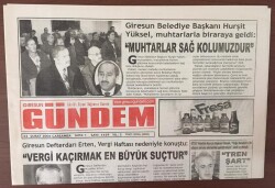 Giresun Gündem Gazetesi 22 Şubat 2006 -Fındık İhracatta Tam Gaz Devam Ediliyor GZ6912 - 1