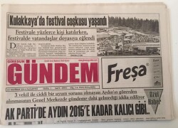 Giresun Gündem Gazetesi - 23 Haziran 2014- Ak Partide Aydın 2015e Kadar Kalıcı Gibi ... GZ43772 - 1