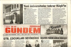 Giresun Gündem Gazetesi 23 Şubat 2006 - GTB Çocukları Sevindirdi GZ101525 - 2