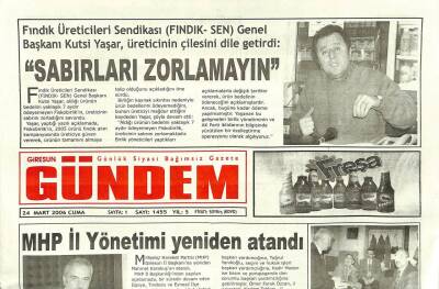 Giresun Gündem Gazetesi 24 Mart 2006 - Giresunda 2. Endüstri Meslek Lisesi İnşaatı Bitti GZ109295 - 1