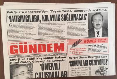 Giresun Gündem Gazetesi 24 Ocak 2005 -Eğitim- Sen Kuruluşunu Kutladı GZ10120 - 2