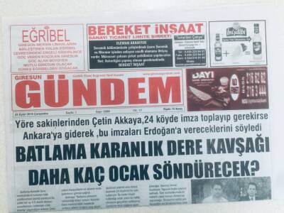 Giresun Gündem Gazetesi - 25 Eylül 2019 - Giresun Belediyesi Alanyada Başarı Arayacak GZ46344 - 1
