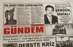 Giresun Gündem Gazetesi 25 Mayıs 2006-Kitapçıdan Buraya Kadar GZ45733 - 2