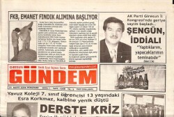 Giresun Gündem Gazetesi 25 Mayıs 2006 - Sivas Devlet Tiyatrosu Giresunda GZ70419 - 2