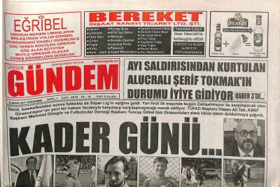 Giresun Gündem Gazetesi 25 Mayıs 2017 - Ayı Saldırısından Kurtulan Alucralı Şerif Tokmakın Durumu İyiye Gidiyor GZ96412 - 1