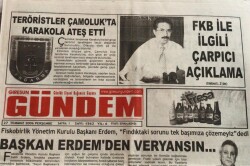 Giresun Gündem Gazetesi 27 Temmuz 2006-Ali Karadeniz İktidar Fındığa Sahip Çıkmalı GZ45727 - 1