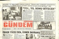 Giresun Gündem Gazetesi 28 Şubat 2006 - Çiftçilere Düşük Faizli Kredi GZ101536 - 1