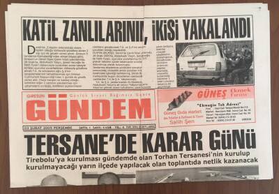Giresun Gündem Gazetesi 3 Şubat 2005 - Zeytinlik Mahallesi Eski Güzelliğine Kavuşacak GZ10121 - 2