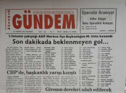 Giresun Gündem Gazetesi 30 Haziran 2003-Giresun Dereleri Islah Edilecek GZ45649 - 1