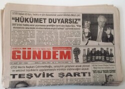 Giresun Gündem Gazetesi - 30 Mart 2007 - Giresuna Teşvik Şart - GZ43776 - 2
