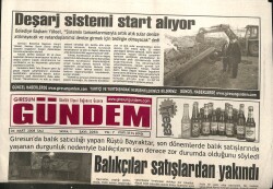 Giresun Gündem Gazetesi 4 Mart 2008 - Çiftçilere Yaşamsal Destek GZ101574 - 2