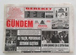 Giresun Gündem Gazetesi 9 Nisan 2018 -Validen Çocuk Evlerine Ziyaret- GZ45960 - 1