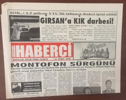 Giresun Haberci Gazetesi 14 Şubat 2006 - Siyasi İhtiras Üreticiyi Vurdu GZ6918 - 2