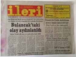 Giresun İleri Gazetesi - 10 Ocak 1992 - Giresun Filmi Muhteşem - GZ43847 - 2
