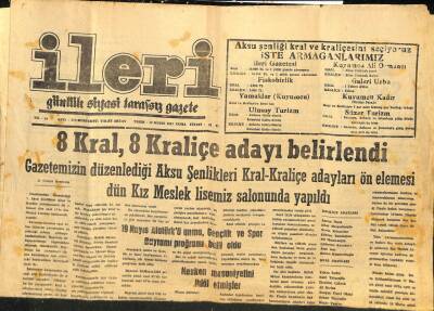 Giresun İleri Gazetesi 13 Mayıs 1983 - Emniyet Lojmanları İçin Yer Bulunamıyor GZ77829 - 1