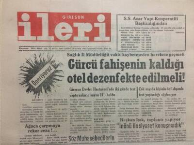 Giresun İleri Gazetesi 14 Kasım 1992 - Fındıkçıya Cimrilik Sürüyor GZ32509 - 1