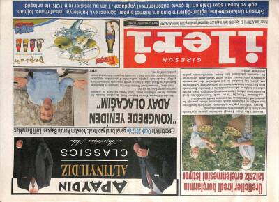 Giresun İleri Gazetesi 15 Eylül 2011 - Lütfi BayraktarYeniden Aday Olacağım GZ108309 - 1