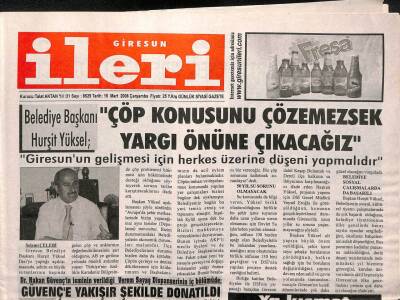 Giresun İleri Gazetesi 15 Mart 2006 - Giresunsporda Kader Maçı GZ108183 - 1