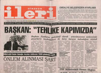 Giresun İleri Gazetesi 15 Şubat 2000 - Giresunspor İyi Başlamak İstiyoruz GZ108162 - 1