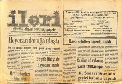 Giresun İleri Gazetesi 16 Mayıs 1983 - Hava Şehitleri Törenle Anıldı GZ77830 - 1