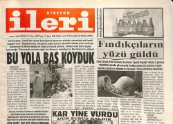 Giresun İleri Gazetesi 17 Şubat 2006 - Bu Yola Baş Koyduk GZ101649 - 2