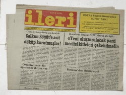 Giresun İleri Gazetesi 21 Eylül 1990 - Salkım Söğüt e Asit GZ7318 - 1