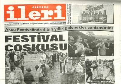 Giresun İleri Gazetesi 22 Mayıs 2006 - Giresunspor Tesisi Tamamlandı GZ108690 - 1
