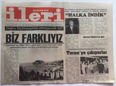Giresun İleri Gazetesi 23 Şubat 2000 - Giresun Kaderinin Değişmesini Bekliyor GZ39201 - 1