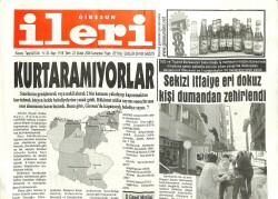 Giresun İleri Gazetesi 23 Şubat 2008 - Beldeleri Kurtaramıyorlar GZ101708 - 2