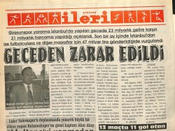 Giresun İleri Gazetesi 28 Nisan 2004 - Giresun Spor Yararına Yapılan Gece GZ101689 - 2