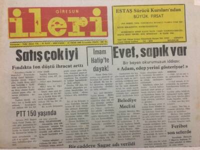 Giresun İleri Gazetesi 30 Ekim 1990 - Evet Sapık Var GZ38285 - 1