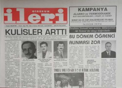 Giresun İleri Gazetesi 4 Temmuz 2003-İPSeka İşçilerinin Mücadelesini Destekliyoruz GZ45647 - 2